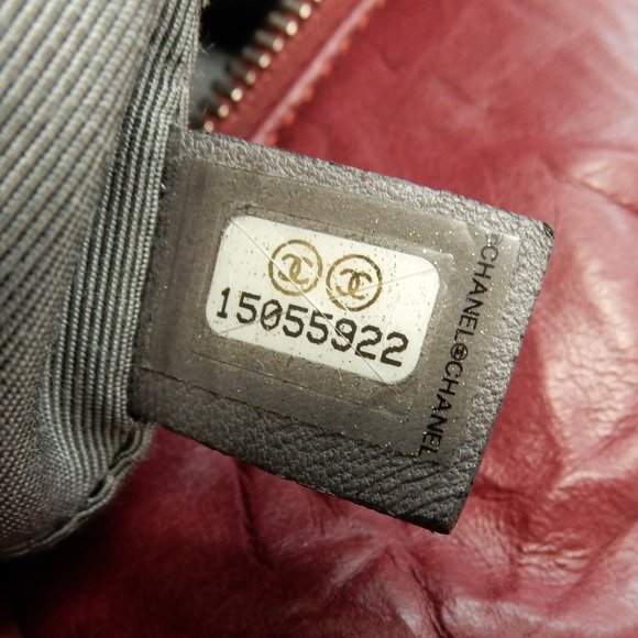 Chanel Red Stitch Leather Bag - Picture 13 of 13
